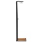 vidaXL Gartendusche Schwarz 50x55x224 cm Poly Rattan und Akazienholz vidaXL Gartendusche Schwarz 50x55x224 cm Poly Rattan und Akazienholz