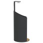vidaXL Gartendusche Schwarz 100x100x241,5 cm Poly Rattan Akazienholz vidaXL Gartendusche Schwarz 100x100x241,5 cm Poly Rattan Akazienholz