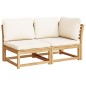 vidaXL 6-tlg. Garten-Lounge-Set mit Kissen Massivholz Akazie vidaXL 6-tlg. Garten-Lounge-Set mit Kissen Massivholz Akazie