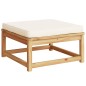 vidaXL 6-tlg. Garten-Lounge-Set mit Kissen Massivholz Akazie vidaXL 6-tlg. Garten-Lounge-Set mit Kissen Massivholz Akazie