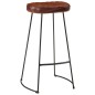 vidaXL Gavin-Barhocker 2 Stk. Dunkelbraun 44x37,5x78 cm vidaXL Gavin-Barhocker 2 Stk. Dunkelbraun 44x37,5x78 cm