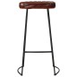 vidaXL Gavin-Barhocker 2 Stk. Dunkelbraun 44x37,5x78 cm vidaXL Gavin-Barhocker 2 Stk. Dunkelbraun 44x37,5x78 cm
