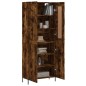 Highboard Räuchereiche 69,5x34x180 cm Holzwerkstoff Highboard Räuchereiche 69,5x34x180 cm Holzwerkstoff