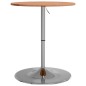 vidaXL Bartisch Ø60x89,5 cm Massivholz Buche vidaXL Bartisch Ø60x89,5 cm Massivholz Buche