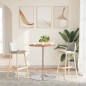 vidaXL Bartisch Ø60x89,5 cm Massivholz Buche vidaXL Bartisch Ø60x89,5 cm Massivholz Buche
