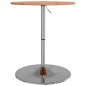 vidaXL Bartisch Ø60x89,5 cm Massivholz Buche vidaXL Bartisch Ø60x89,5 cm Massivholz Buche
