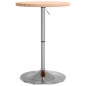 vidaXL Bartisch Ø50x90,5 cm Massivholz Buche vidaXL Bartisch Ø50x90,5 cm Massivholz Buche