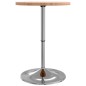 vidaXL Bartisch Ø50x90,5 cm Massivholz Buche vidaXL Bartisch Ø50x90,5 cm Massivholz Buche
