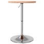 vidaXL Bartisch Ø50x90,5 cm Massivholz Buche vidaXL Bartisch Ø50x90,5 cm Massivholz Buche