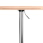 vidaXL Bartisch Ø50x90,5 cm Massivholz Buche vidaXL Bartisch Ø50x90,5 cm Massivholz Buche