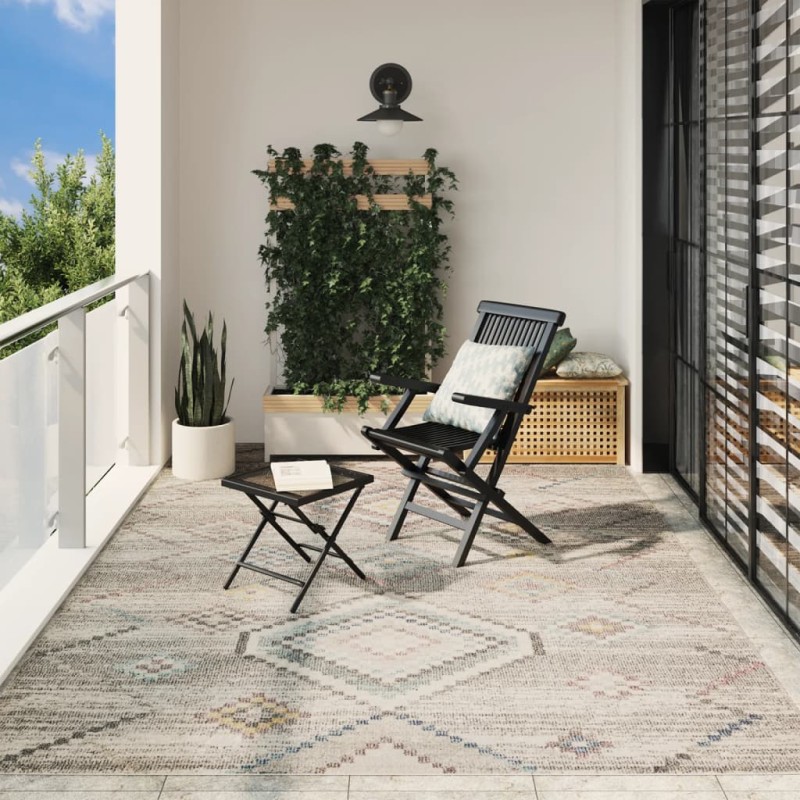 vidaXL Teppich ARBIZU Indoor und Outdoor Vintage-Design 240x340 cm vidaXL Teppich ARBIZU Indoor und Outdoor Vintage-Design 240x340 cm