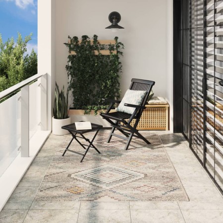 vidaXL Teppich ARBIZU Indoor und Outdoor Vintage-Design 160x230 cm