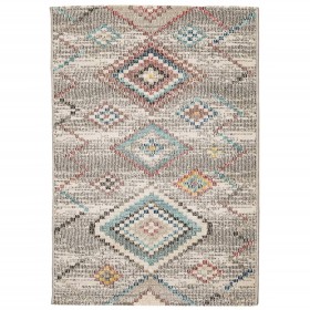 vidaXL Teppich ARBIZU Indoor und Outdoor Vintage-Design 160x230 cm