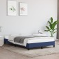 vidaXL Bettgestell Blau 120x190 cm Stoff vidaXL Bettgestell Blau 120x190 cm Stoff