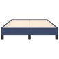 vidaXL Bettgestell Blau 120x190 cm Stoff vidaXL Bettgestell Blau 120x190 cm Stoff