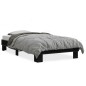 vidaXL Bettgestell Schwarz 100x200 cm Holzwerkstoff und Metall vidaXL Bettgestell Schwarz 100x200 cm Holzwerkstoff und Metall
