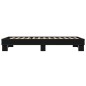vidaXL Bettgestell Schwarz 100x200 cm Holzwerkstoff und Metall vidaXL Bettgestell Schwarz 100x200 cm Holzwerkstoff und Metall