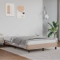 vidaXL Bettgestell Cappuccino-Braun 120x190 cm Kunstleder vidaXL Bettgestell Cappuccino-Braun 120x190 cm Kunstleder