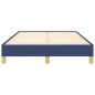 vidaXL Bettgestell Blau 120x190 cm Stoff vidaXL Bettgestell Blau 120x190 cm Stoff