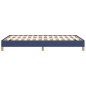 vidaXL Bettgestell Blau 120x190 cm Stoff vidaXL Bettgestell Blau 120x190 cm Stoff