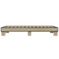 vidaXL Bettgestell Sonoma-Eiche 75x190 cm Holzwerkstoff und Metall vidaXL Bettgestell Sonoma-Eiche 75x190 cm Holzwerkstoff und Metall