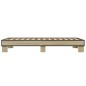 vidaXL Bettgestell Sonoma-Eiche 90x200 cm Holzwerkstoff und Metall vidaXL Bettgestell Sonoma-Eiche 90x200 cm Holzwerkstoff und Metall