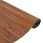 vidaXL Teppich Rechteckig Braun 60x100 cm Bambus vidaXL Teppich Rechteckig Braun 60x100 cm Bambus