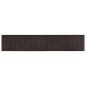 vidaXL Teppich Rechteckig Dunkelbraun 60x300 cm Bambus vidaXL Teppich Rechteckig Dunkelbraun 60x300 cm Bambus