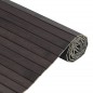 vidaXL Teppich Rechteckig Dunkelbraun 60x300 cm Bambus vidaXL Teppich Rechteckig Dunkelbraun 60x300 cm Bambus