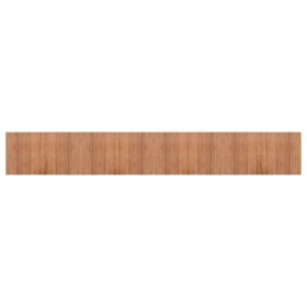 vidaXL Teppich Rechteckig Natur 60x400 cm Bambus