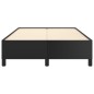 vidaXL Bettgestell Schwarz 120x190 cm Kunstleder vidaXL Bettgestell Schwarz 120x190 cm Kunstleder