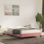 vidaXL Bettgestell Rosa 120x190 cm Samt vidaXL Bettgestell Rosa 120x190 cm Samt