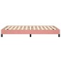 vidaXL Bettgestell Rosa 120x190 cm Samt vidaXL Bettgestell Rosa 120x190 cm Samt