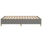vidaXL Bettgestell Dunkelgrau 120x190 cm Stoff vidaXL Bettgestell Dunkelgrau 120x190 cm Stoff