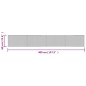 vidaXL Teppich Rechteckig Dunkelbraun 60x400 cm Bambus vidaXL Teppich Rechteckig Dunkelbraun 60x400 cm Bambus