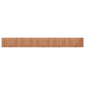 vidaXL Teppich Rechteckig Natur 60x500 cm Bambus