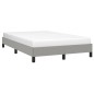 vidaXL Bettgestell Hellgrau 120x190 cm Stoff vidaXL Bettgestell Hellgrau 120x190 cm Stoff