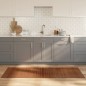 vidaXL Teppich Rechteckig Braun 70x200 cm Bambus vidaXL Teppich Rechteckig Braun 70x200 cm Bambus