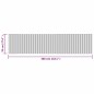 vidaXL Teppich Rechteckig Braun 70x300 cm Bambus vidaXL Teppich Rechteckig Braun 70x300 cm Bambus