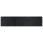 vidaXL Teppich Rechteckig Schwarz 70x300 cm Bambus vidaXL Teppich Rechteckig Schwarz 70x300 cm Bambus