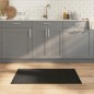 vidaXL Teppich Rechteckig Schwarz 60x100 cm Bambus vidaXL Teppich Rechteckig Schwarz 60x100 cm Bambus