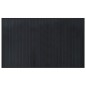 vidaXL Teppich Rechteckig Schwarz 60x100 cm Bambus vidaXL Teppich Rechteckig Schwarz 60x100 cm Bambus
