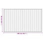 vidaXL Teppich Rechteckig Schwarz 60x100 cm Bambus vidaXL Teppich Rechteckig Schwarz 60x100 cm Bambus