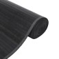 vidaXL Teppich Rechteckig Grau 70x100 cm Bambus vidaXL Teppich Rechteckig Grau 70x100 cm Bambus