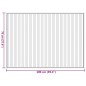 vidaXL Teppich Rechteckig Grau 70x100 cm Bambus vidaXL Teppich Rechteckig Grau 70x100 cm Bambus