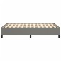 vidaXL Bettgestell ohne Matratze Dunkelgrau 120x190 cm Stoff vidaXL Bettgestell ohne Matratze Dunkelgrau 120x190 cm Stoff