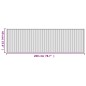 vidaXL Teppich Rechteckig Hell Natur 60x200 cm Bambus vidaXL Teppich Rechteckig Hell Natur 60x200 cm Bambus