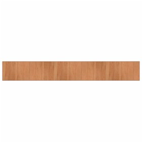 vidaXL Teppich Rechteckig Natur 70x500 cm Bambus