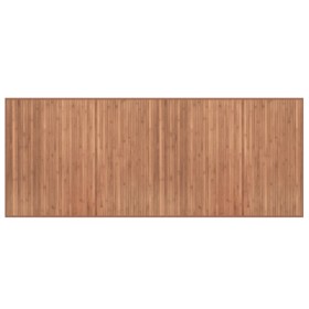 vidaXL Teppich Rechteckig Natur 80x200 cm Bambus