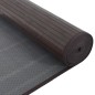 vidaXL Teppich Rechteckig Dunkelbraun 80x200 cm Bambus vidaXL Teppich Rechteckig Dunkelbraun 80x200 cm Bambus